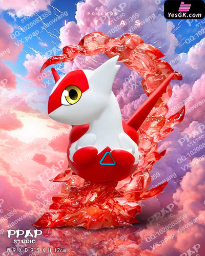 Pokemon Q Version Latias Latios Resin Statue - Ppap Studio [Pre - Order] Deposit / Transparent Base