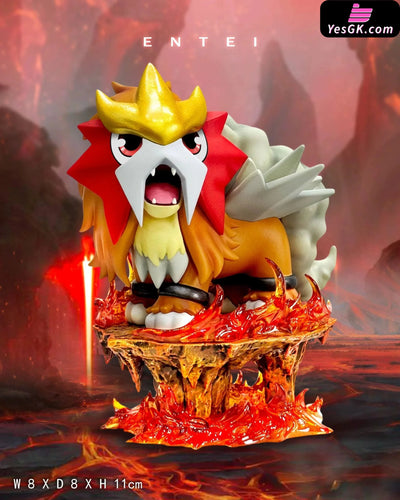 Pokémon Raikou Suicune Entei GK Statue - Ppap Studio [Pre-Order] Deposit / Entei Pokémon