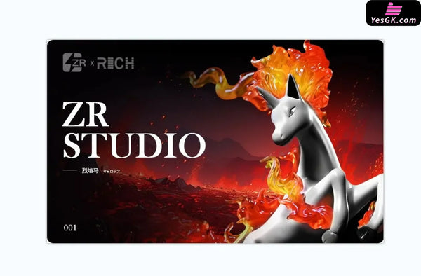 Pokemon Rapidash Evolution Group 1/20 GK Statue - ZR & SF Studio [In-Stock] - Pokemon