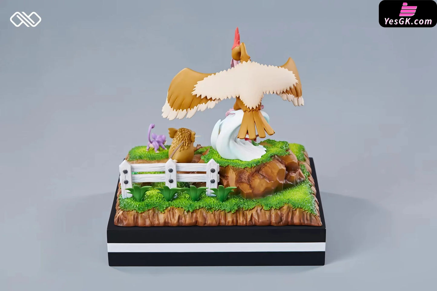 Pokémon Raticate Spearow Evolution Statue - Infinite Studio [Pre-Order]