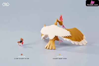 Pokémon Raticate Spearow Evolution Statue - Infinite Studio [Pre-Order]
