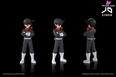Pokémon Red Team Rocket Uniform GK Statue - JB Studio [Pre-Order] Pokémon