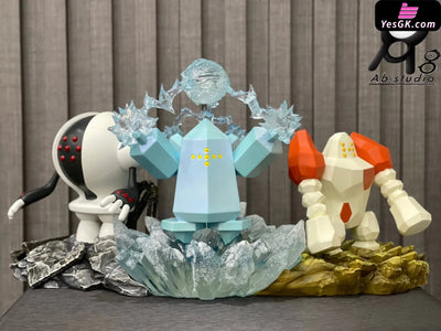 Pokemon Registeel Regirock Regice Statue - Ab Studio [In-Stock] Full Payment Pokémon
