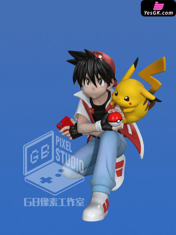 Pokémon Restoration Series #1 Blue Cover RED 1/20 GK Statue - GB PIXEL Studio [In-Stock] - Pokemon