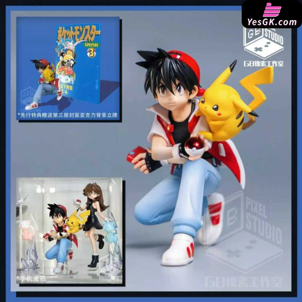 Pokémon Restoration Series #1 Blue Cover RED 1/20 GK Statue - GB PIXEL Studio [In-Stock] - Full Payment / B Version