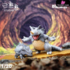 Pokémon Rhydon Evolution Group Statue - Han Studio [Pre-Order]