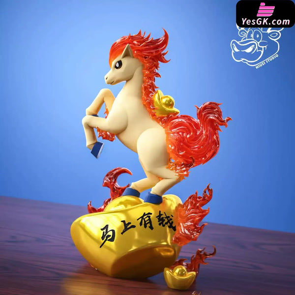 Pokemon Rich Soon Ponyta Statue - NIUZI Studio [Pre-Order] - Pokemon