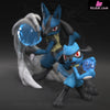 Pokémon Riolu & Lucario Statue - Karami Studio [Pre-Order] Full Payment / Different Color 1/20 Scale