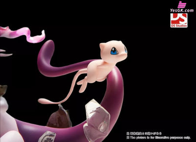 Pokemon - Rockets Mewtwo And Mew Resin Statue Ds Studio [In Stock]