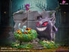 Pokémon Ruins Series #1 Mew & Gengar & Murkrow GK Statue - MHC Studio [Pre-Order] Deposit / Glitter color Pokémon
