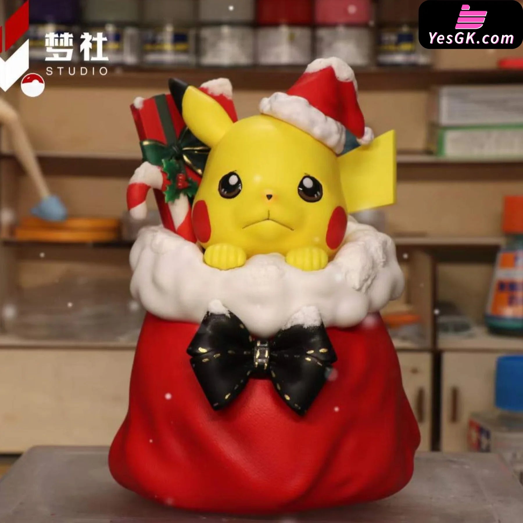 Pokémon Sack Pikachu Resin Statue - Meng She Studio [Pre-Order]