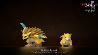 Pokémon Sandshrew Evolution Group 1/20 GK Statue - ZaoWu Museum Studio [Pre-Order] Deposit / Original Color Pokémon