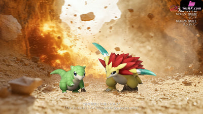Pokémon Sandshrew Evolution Group 1/20 GK Statue - ZaoWu Museum Studio [Pre-Order] Deposit / Shiny Color Pokémon