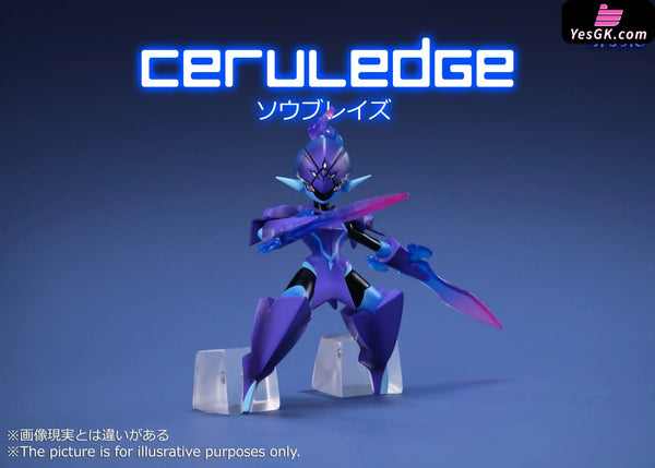 Pokémon Scaleworld Armarouge & Ceruledge Charcadet Gk Statue - Mg Studio [In-Stock]