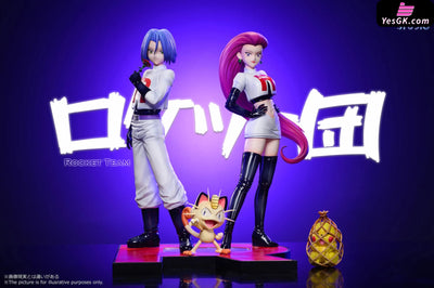 Pokémon Scaleworld Team Rocket Jessie & James & Lickitung & Victreebel & Weezing & Arbok & Pikachu & Meowth & Wobbuffet
