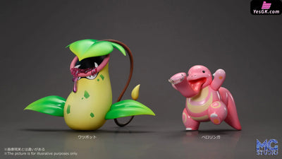 Pokémon Scaleworld Team Rocket Jessie & James & Lickitung & Victreebel & Weezing & Arbok & Pikachu & Meowth & Wobbuffet