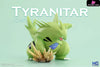 Pokémon Scaleworld Tyranitar Evolution Set & Mega Resin Statue - Mg Studio [Pre-Order] Deposit /