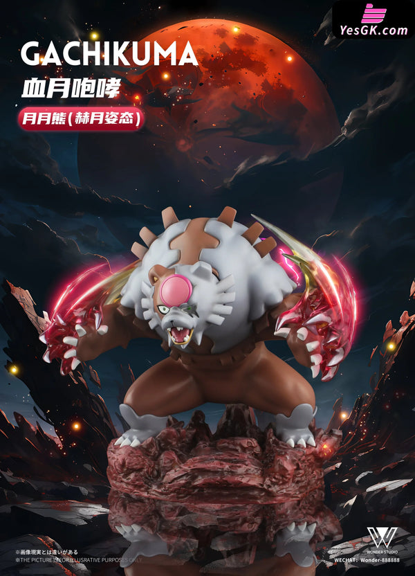 Pokémon Scarlet and Violet Kitakami Ursaluna Bloodmoon Beast 1/20 GK Statue - Wonder Studio [In-Stock] Full Payment