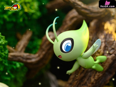Pokémon Scene #1 Bewilder Forest Mew Resin Statue - Block Man Studio [Pre-Order]