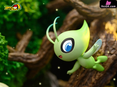 Pokémon Scene #1 Bewilder Forest Mew Resin Statue - Block Man Studio [Pre-Order]