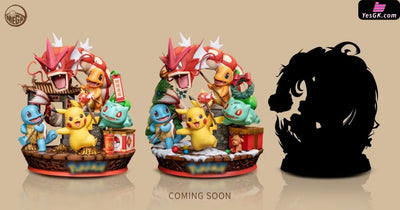 Pokémon Scene Series Volume 1 and 2 New Year and Christmas GK Statue - ZERO TRIBE Studio [Pre-Order] Pokémon