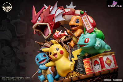 Pokémon Scene Series Volume 1 and 2 New Year and Christmas GK Statue - ZERO TRIBE Studio [Pre-Order] Pokémon