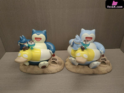 Pokémon Scenery Series #1 Beach Snorlax Gk Statue - Yue Jian Shan Studio [Pre-Order]