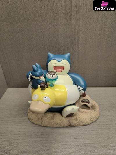 Pokémon Scenery Series #1 Beach Snorlax Gk Statue - Yue Jian Shan Studio [Pre-Order] Deposit /