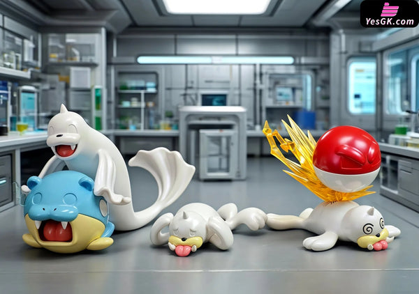 Pokémon Seel Evolution Set GK Statue - Dian Zi Wang Studio [Pre-Order] - Deposit / A + B - Pokemon