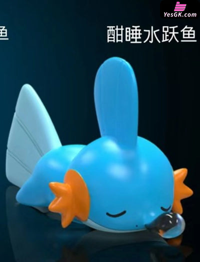 Pokemon Series #2 Mudkip Statue - Chuang Meng Studio [Pre-Order] Deposit / D Sleeping Primary Color