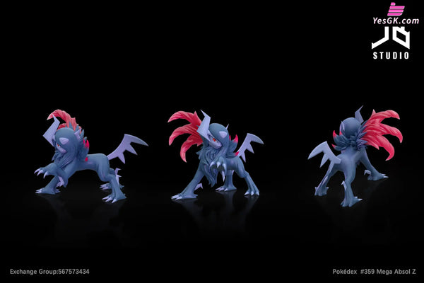 Pokemon Series #359 Mega Absol Statue - JB Studio [In-Stock] - Pokemon