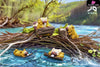 Pokémon Pokémon Series Evolution Line #399 Bidoof #400 Bibarel GK Statue - JB Studio [Pre-Order] Deposit / Primary
