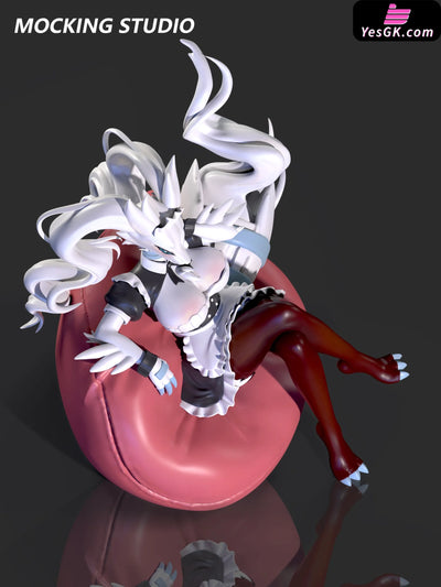 Pokémon Sexy Sports Reshiram and Maid White Dragon Reshiram GK Statue - Zhu Yi Wan Jia Studio [Pre-Order] Pokémon