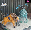 Pokémon Silver Conference Ash Ketchum’s Team VS Gary Oak’s Team #5 Ash Ace Tauros 1/20 GK Statue - Cai You Studio
