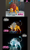 Pokémon Silver Conference Ash Ketchum’s Team VS Gary Oak’s Team #5 Ash Ace Tauros 1/20 GK Statue - Cai You Studio