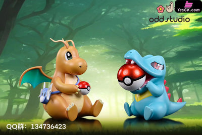 Pokemon Sitting Dragonite Resin Statue - Odd Studio [Pre - Order] Pokémon