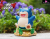 Pokémon Sitting Snorlax Resin Statue - 404 Studio [Pre-Order]