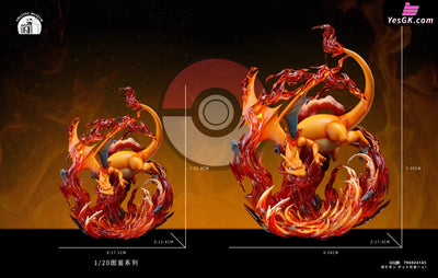 Pokemon Skill #1 Charizard Resin Statue - Amazing Museum Studio [Pre - Order] Pokémon