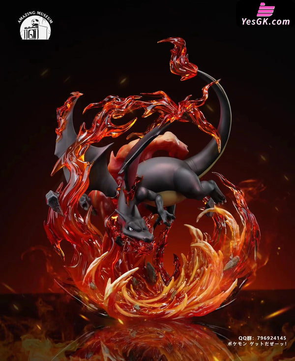 Pokemon Skill #1 Charizard Resin Statue - Amazing Museum Studio [Pre - Order] Deposit / Glitter -