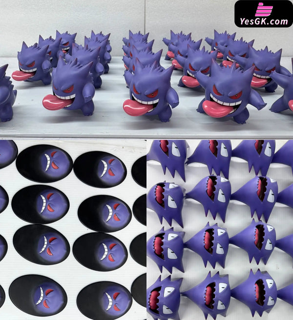 Pokémon Skill Museum #1 Gengar × Shadow Ball Resin Statue JB Studio [In Stock] Full Payment Pokémon