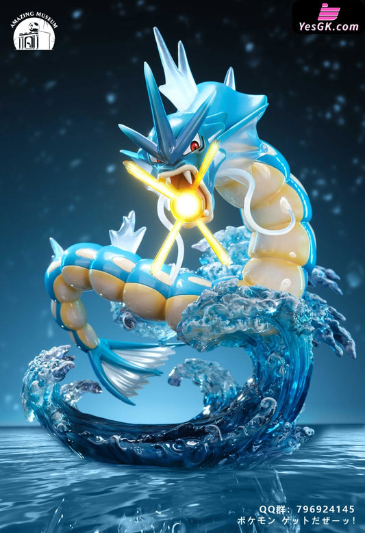 Pokémon Skill Museum #2 Gyarados Hyper Beam Resin Statue - Amazing Studio [Pre-Order] Deposit /