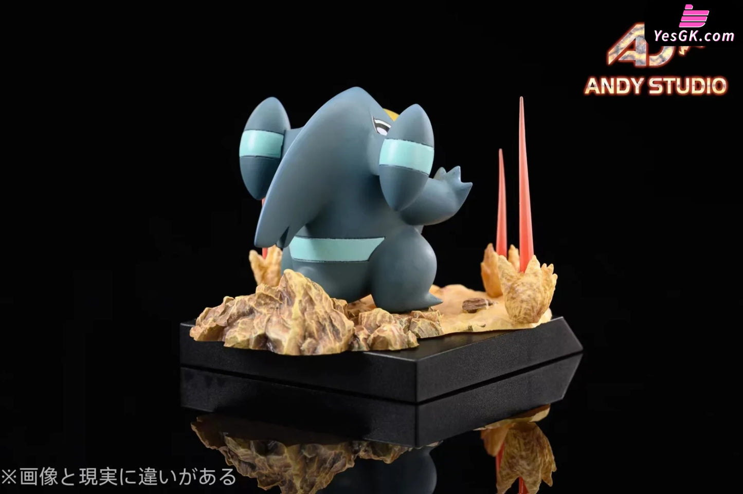 Pokémon Skill Museum #6: Gible × Draco Meteor Statue - Andy Studio [Pre-Order]