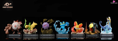 Pokémon Skill Museum #7 Aurorus×Freeze-Dry Statue - Andy Studio [Pre-Order]