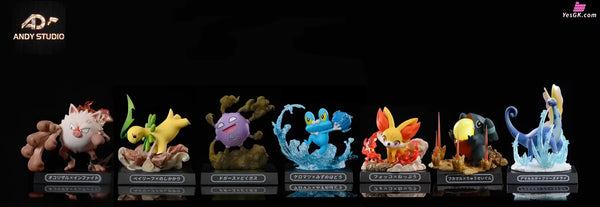 Pokémon Skill Museum #7 Aurorus×Freeze-Dry Statue - Andy Studio [Pre-Order]