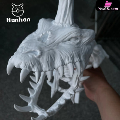 Pokémon Skull Greymon GK Statue - Han Han Studio [Pre-Order] Pokémon