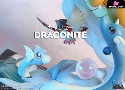 Pokemon - Sky Series Dragonite Family Resin Statue Pchouse Studio [In Stock]