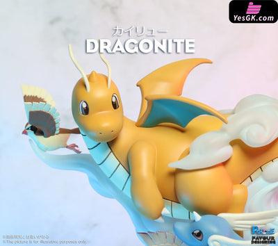 Pokemon - Sky Series Dragonite Family Resin Statue Pchouse Studio [In Stock]