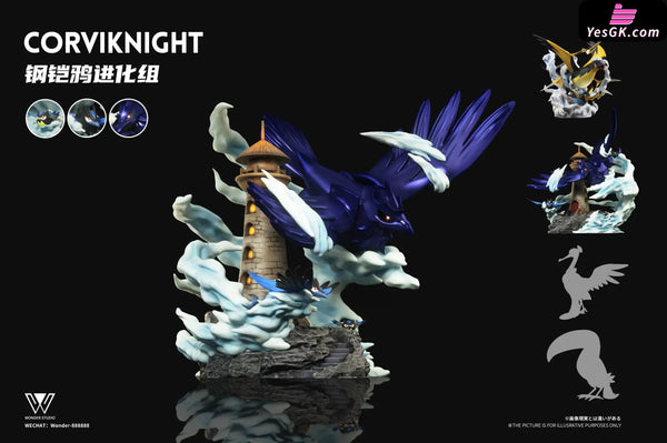 Pokémon Skyflight Series Steel Wingull Evolution Set Statue - Wonder Studio [Pre - Order]