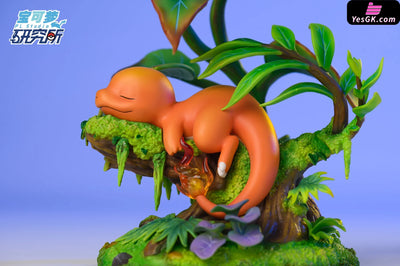 Pokemon - Sleeping Charmander Resin Statue Pl Studio [In Stock]