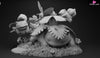 Pokémon Sleepy Venusaur Evolution Group Statue - Dm Studio X Guagua [Pre-Order] Full Payment /